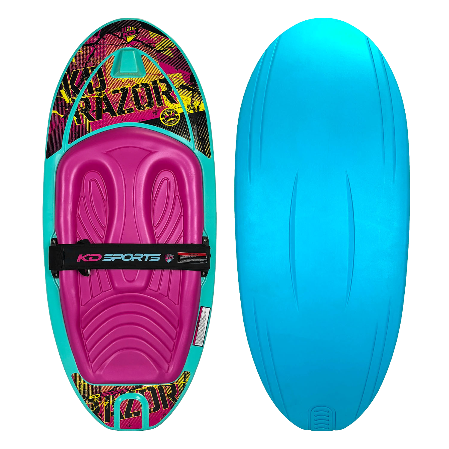 RAZOR KNEEBOARD - PINK/TEAL