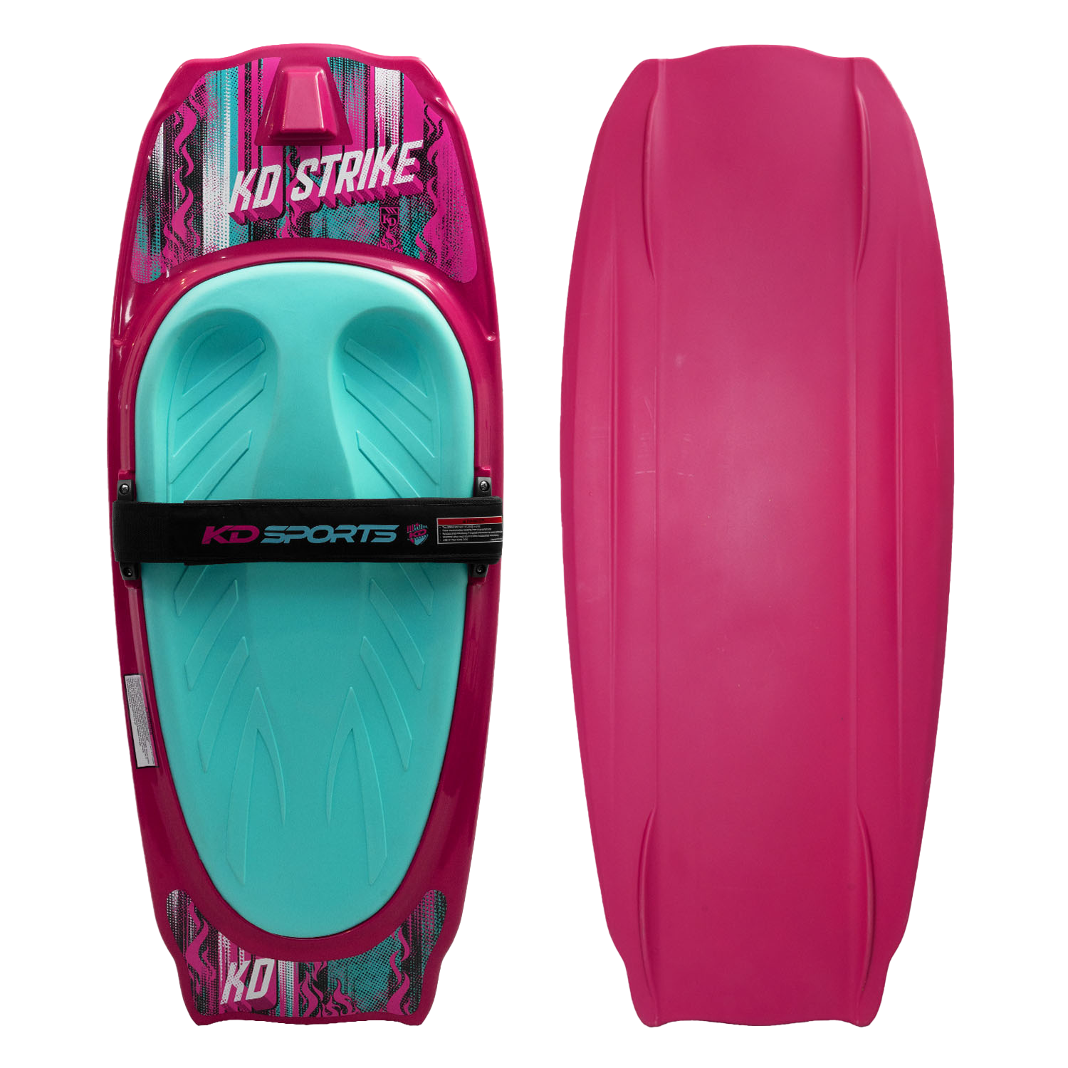 STRIKE KNEBOARD - PINK/TEAL