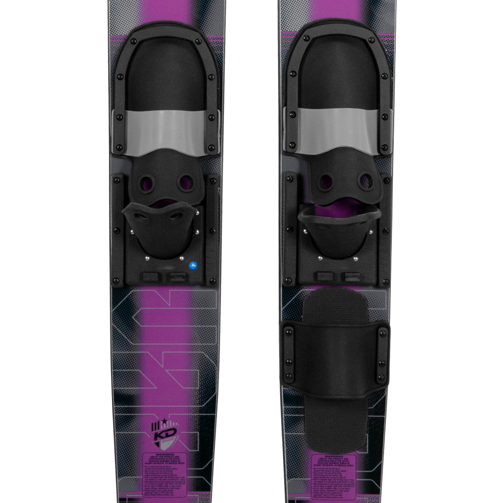 VAPOR JNR COMBO SKIS - PURPLE