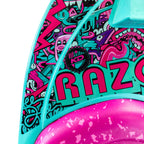RAZOR KNEEBOARD - TEAL/PINK