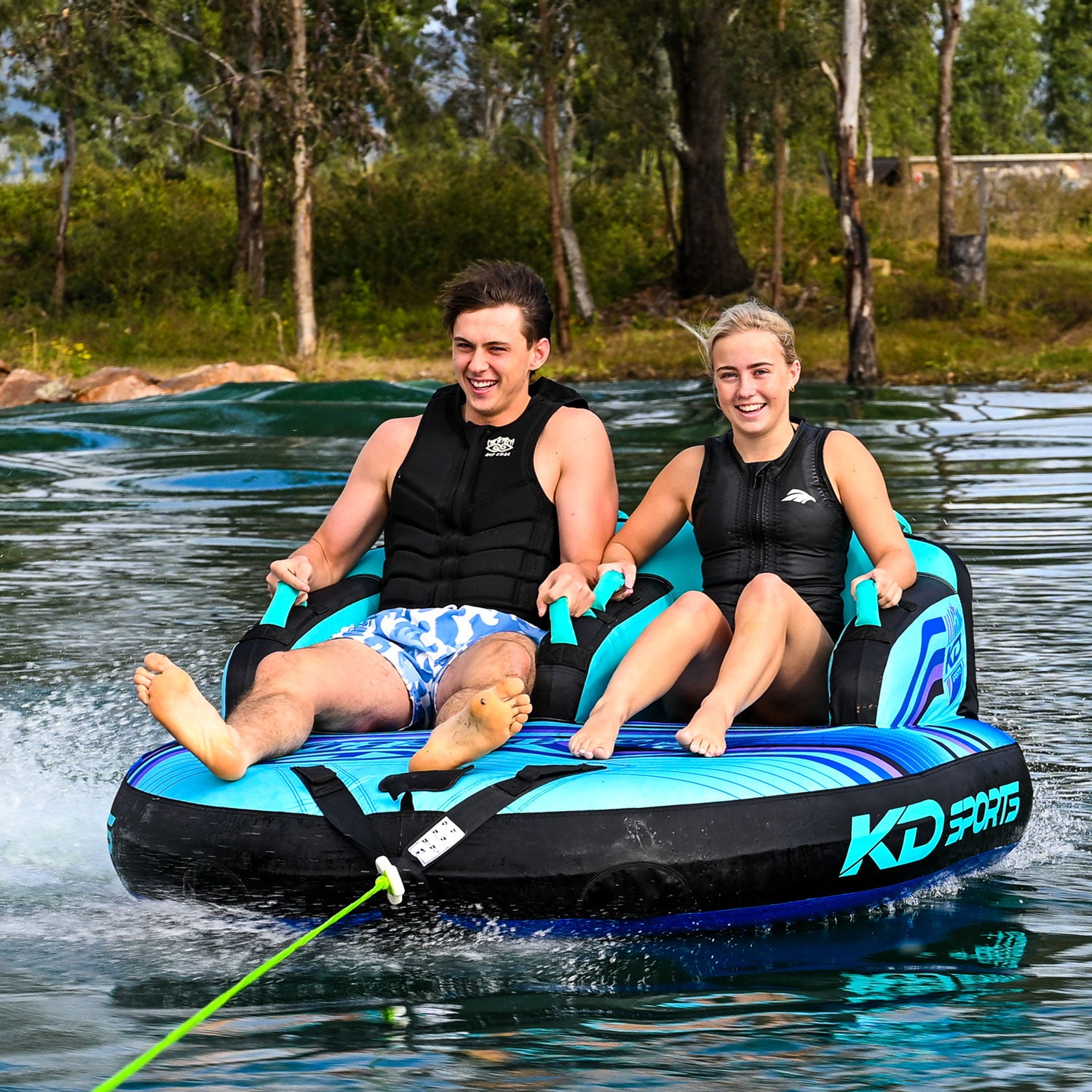 LAZY BOY TUBE - 2 PERSON – KD Watersports