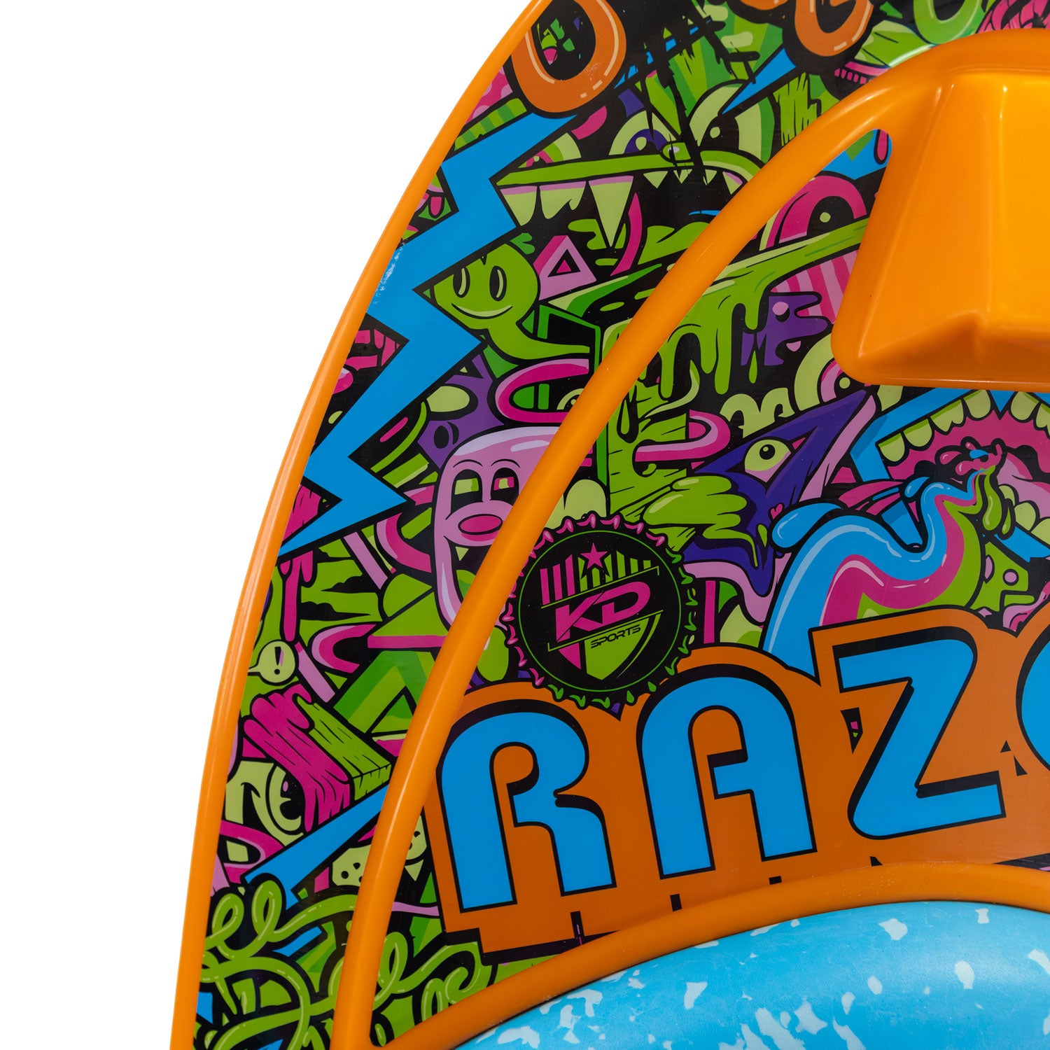RAZOR KNEEBOARD - ORANGE/BLUE