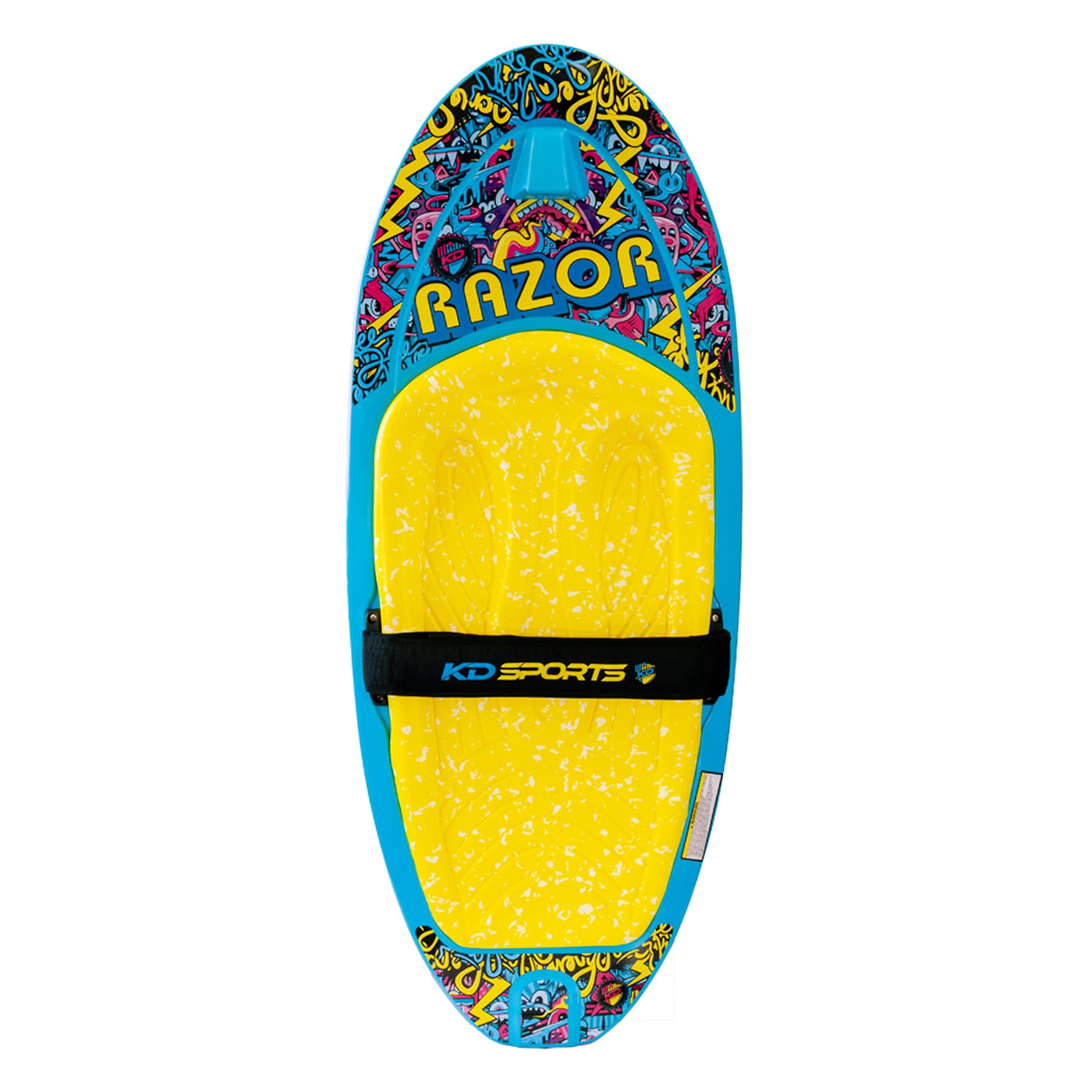 RAZOR KNEEBOARD - BLUE/YELLOW