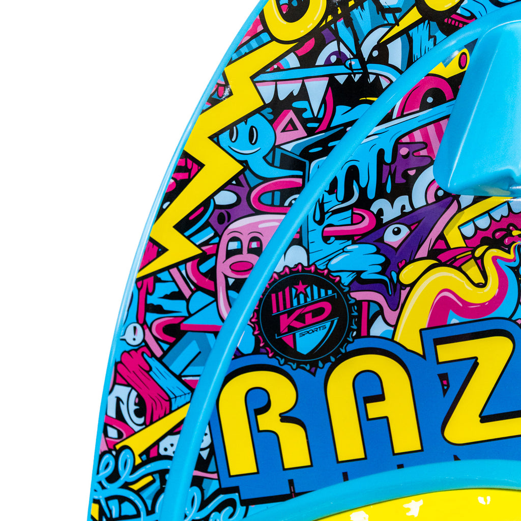 RAZOR KNEEBOARD - BLUE/YELLOW