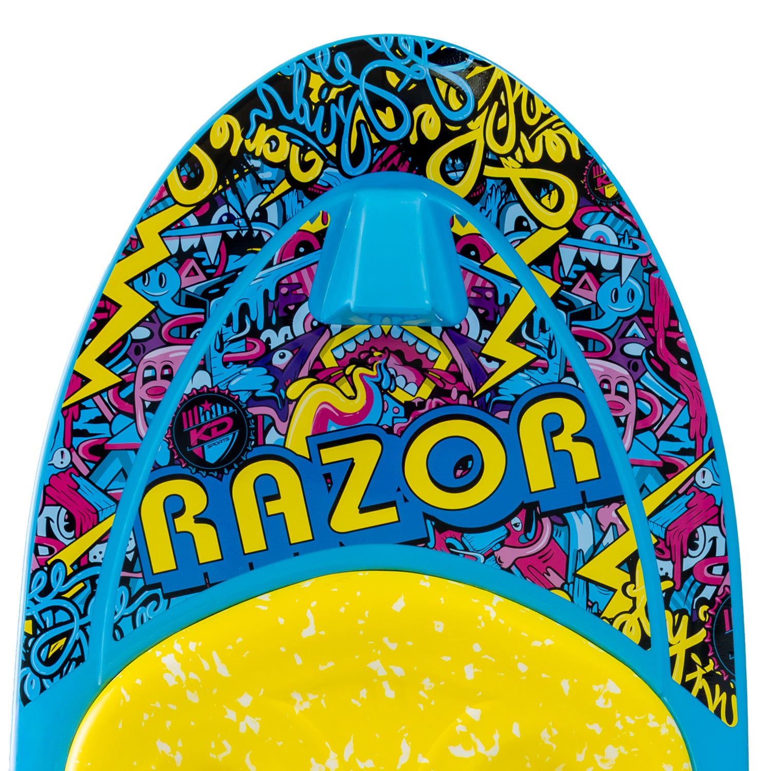 RAZOR KNEEBOARD - BLUE/YELLOW