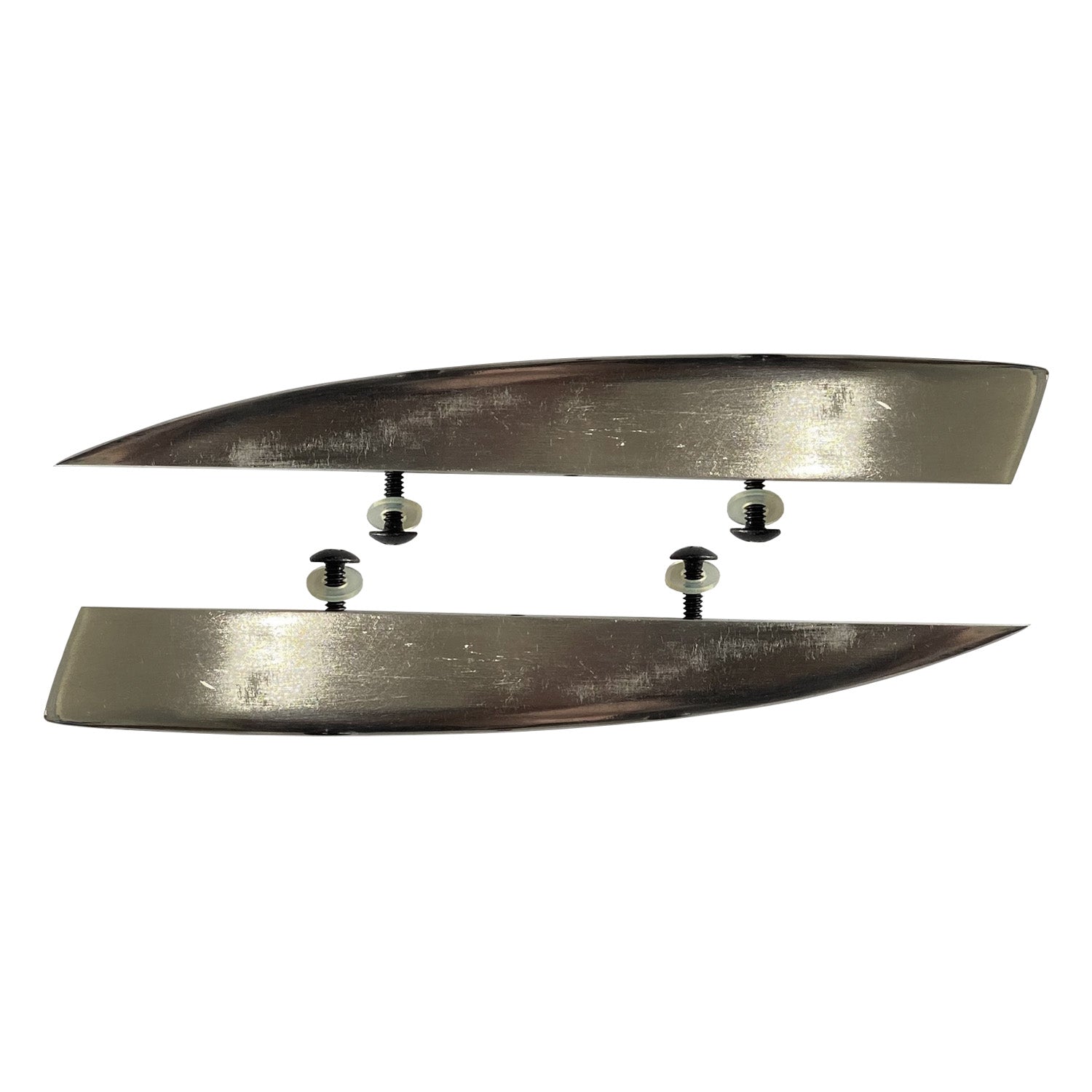 2 x ALUMINUM WAKE FIN
